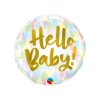 Qualatex Foil Balloon-Hello Baby