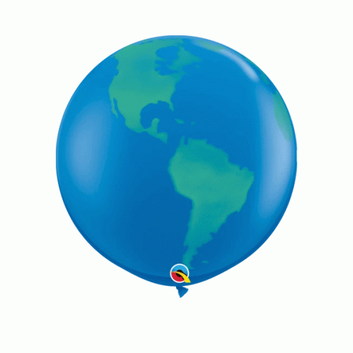 3FT ROUND DARK BLUE GLOBE