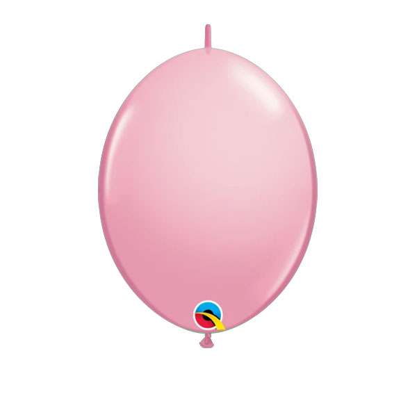 12" QUICK LINK PINK QUALATEX QUICK LINK BALLOONS