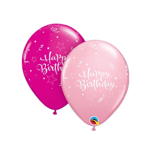 Round-Pink & Wild Berry-Birthday Shining Star