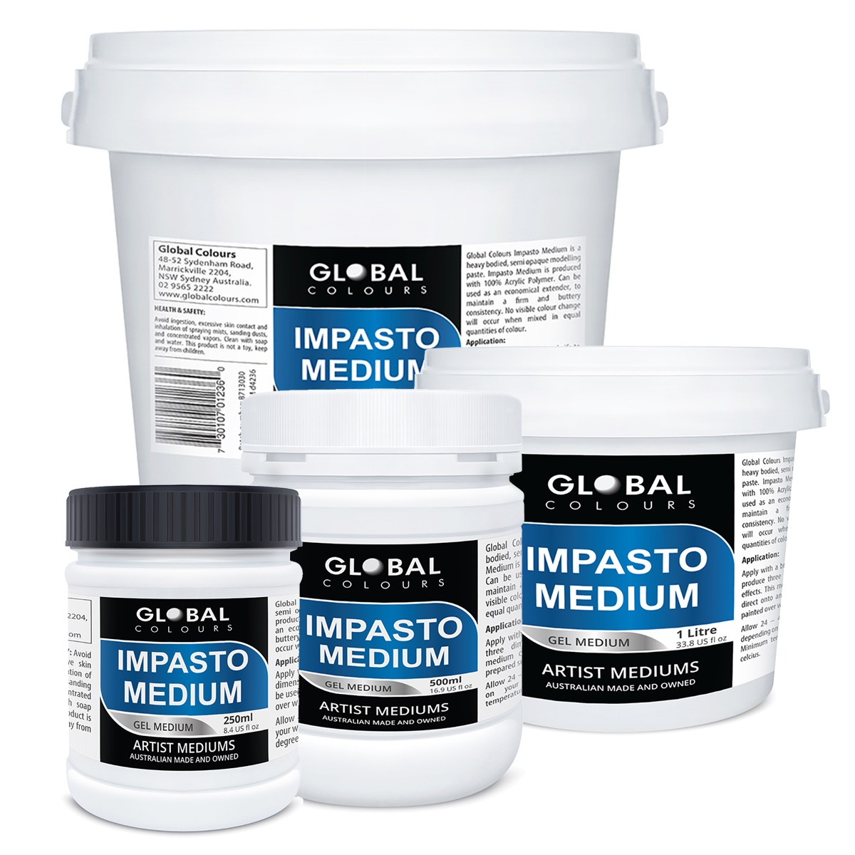 Ilex Online Impasto Medium Professional Gel Mediums