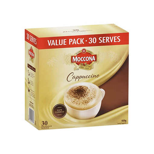 Moccona New Taste Cappuccino 30 Delicious Serves