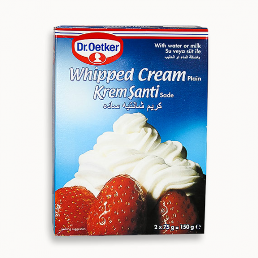 Dr.Oetker Whipped Cream Plain 150g