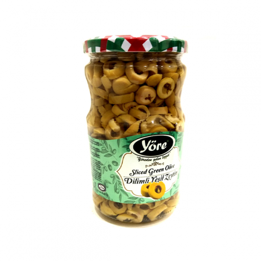 Yore Sliced Green Olive 690g