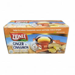 Zidnee 100% Natural Ginger & Cinnamon Herbal Drink 25 Bags