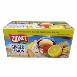 Zidnee 100% Natural Ginger & Lemon Herbal Drink 25 Bags