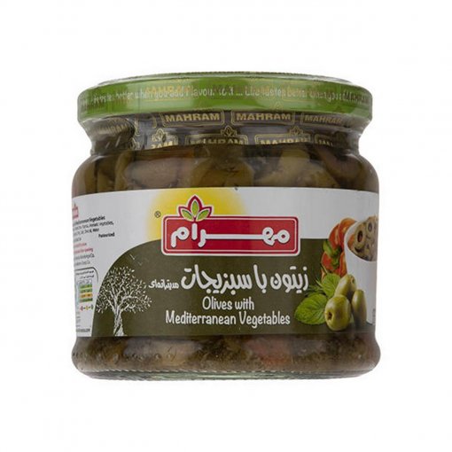 Mahram Olives with Mediterranean Vegetables 500g (zeyton ba sabzijat)