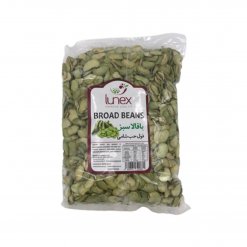 Lunex Green Broad Beans 500g (baghala sabz)