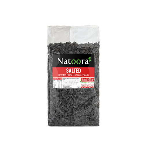 Roasted Salted Black Sunflower Seeds