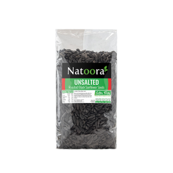 Roasted Unsalted Black Sunflower Seeds